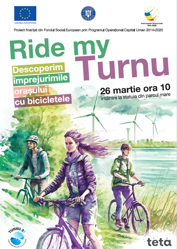 Read more about the article Ride My Turnu – Descoperim imprejurimile orasului cu bicicletele