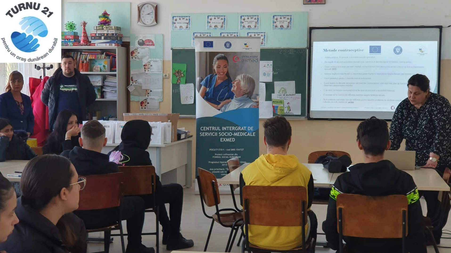 Read more about the article Planningul familial – Seminar in cadrul proiectului Centrul integrat de servicii socio-medicale EXMED