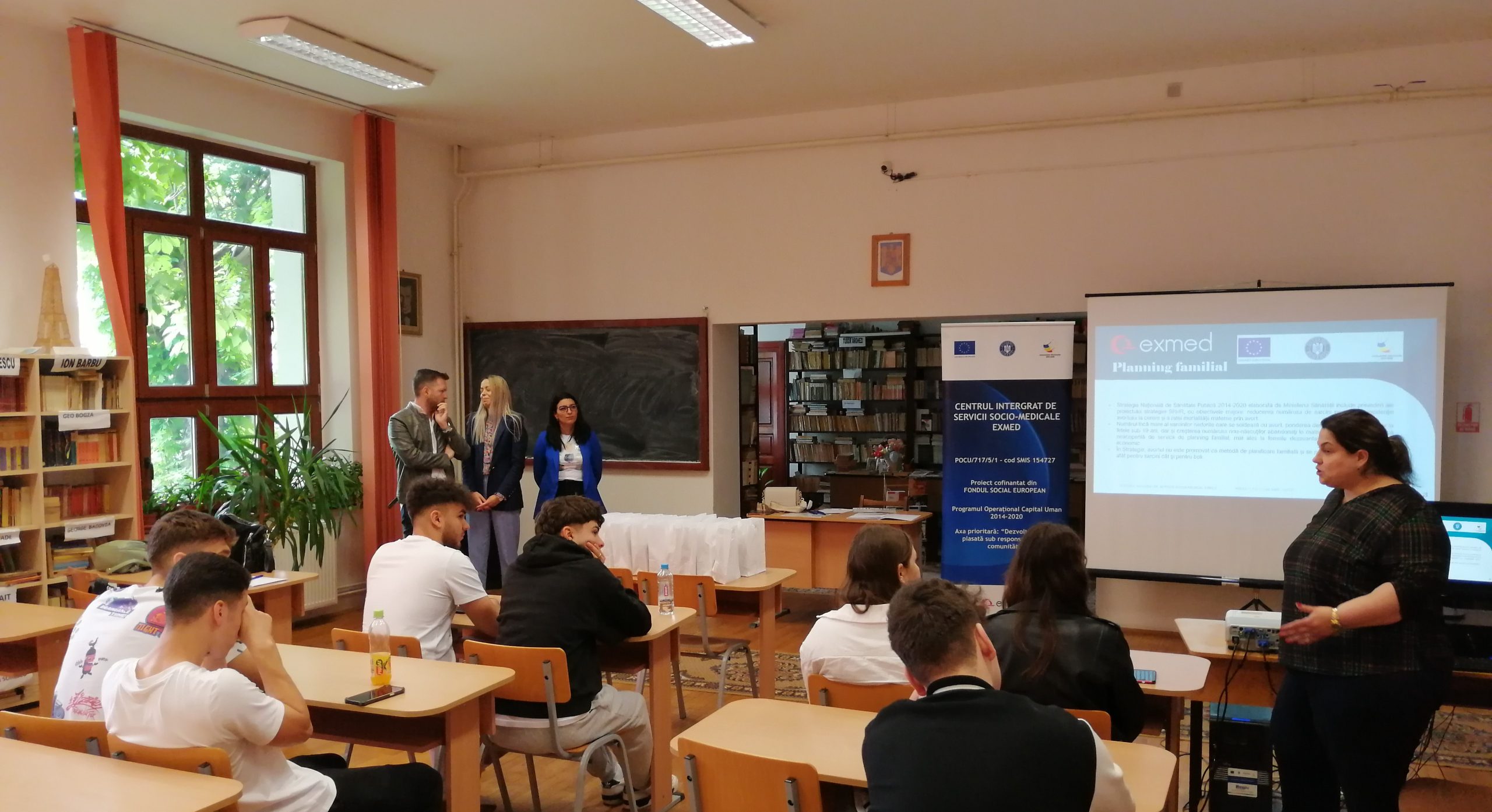 Read more about the article Al doilea seminar pe tema planningului familial in cadrul proiectului „Centrul integrat de servicii socio-medicale EXMED”