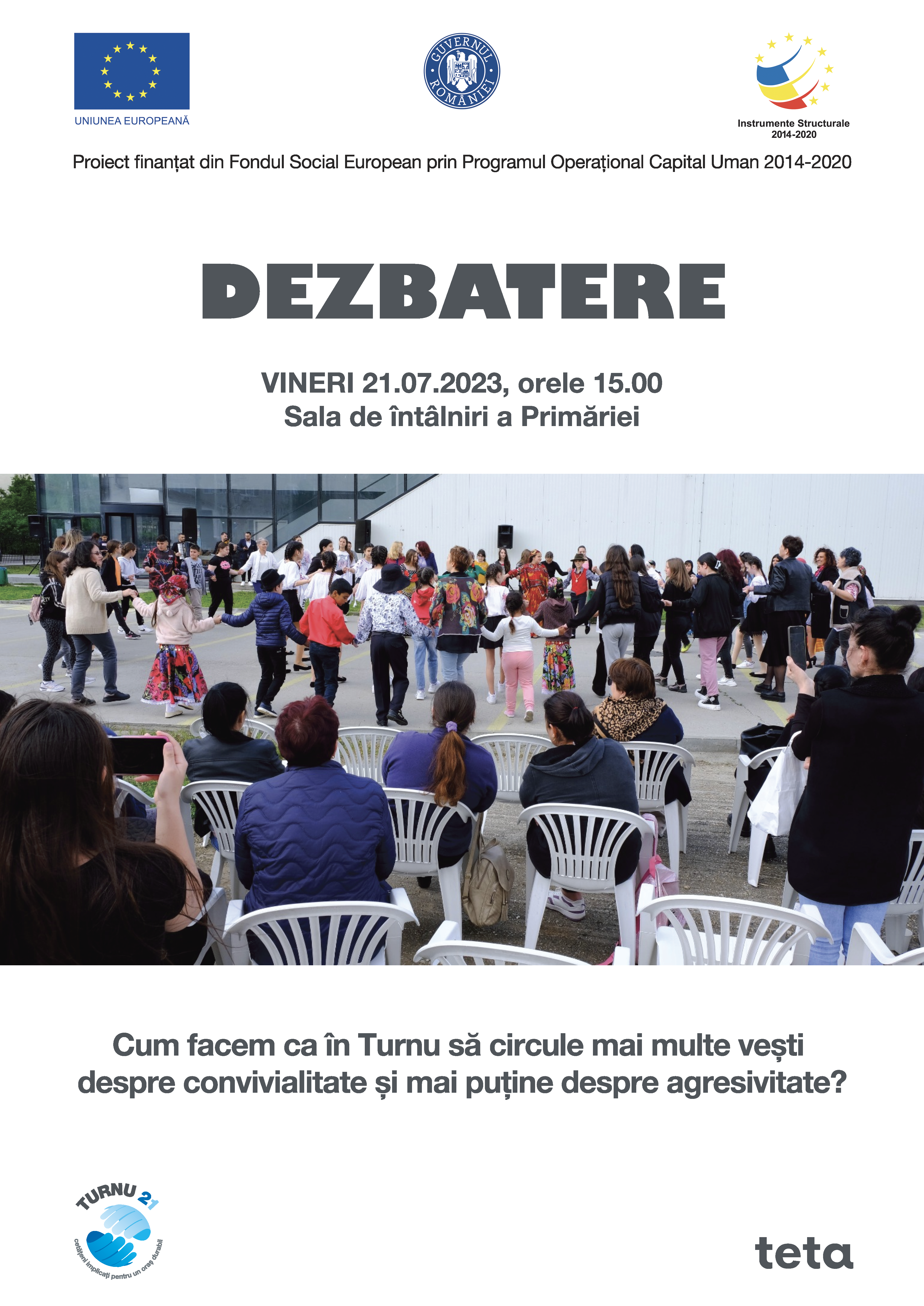Read more about the article Convivialitate vs. Agresivitate – Dezbatere la Primaria Turnu Magurele